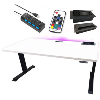Pécs bútor Játék Íróasztal Top Elektr. Fehér 160x80x3.6 Modell 3