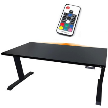 Pécs bútor Játék Íróasztal Top Elektr. Fekete 136x66x2.8 Modell 1