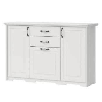 Pécs bútor Komód Evergreen EG-K32 polar pine/ivory