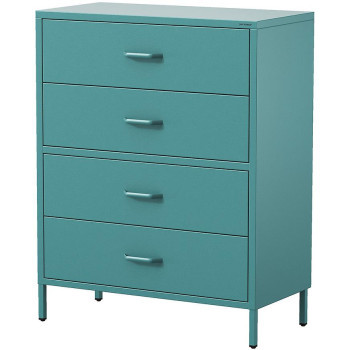 Pécs bútor Komód Fém Carla Modern Sea Green