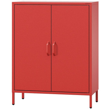 Pécs bútor Komód Fém Vito Modern Red