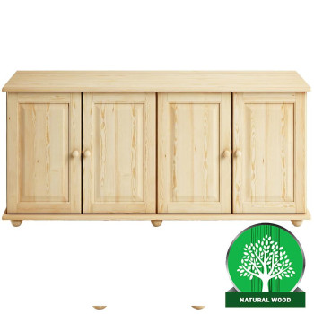 Pécs bútor Komód Fenyő KD70 165x76x42
