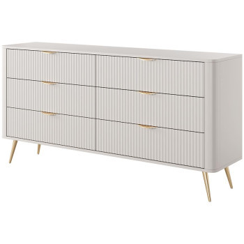 Pécs bútor Komód Lante B 163 6S beige
