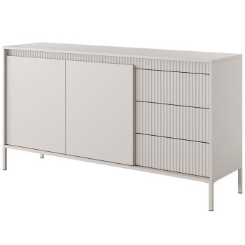 Pécs bútor Komód Senso B 153 2D3S beige