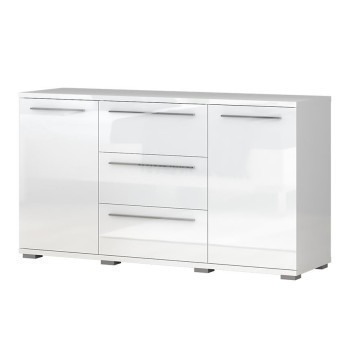 Pécs bútor Komoód Piano 2D3S K23/PN-70/KA/70 crystal white