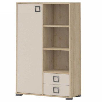 Pécs bútor Könyvszekrény Kiki K12-BK/KI-01 beech/sand
