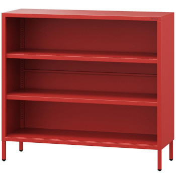 Pécs bútor Regál Fém Rövidi Luca Modern Red