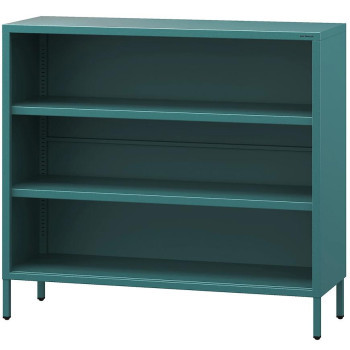 Pécs bútor Regál Fém Rövidi  Luca Modern Sea Green