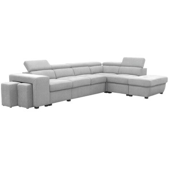 Pécs bútor Sarokgarnitúra szett Positano 2XPUFA+B+1+2F+R+1+OTM Antology 15 SZ