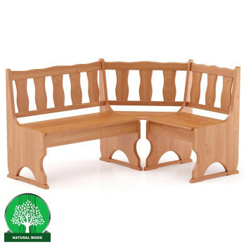 Pécs bútor Sarokpad fenyő NR101-150x86x110 éger