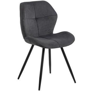 Pécs bútor Szék anthracite 2 db