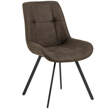 Pécs bútor Szék anthracite 2 db