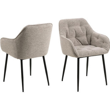 Pécs bútor Szék beige 2 db