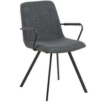 Pécs bútor Szék dark grey 2 db