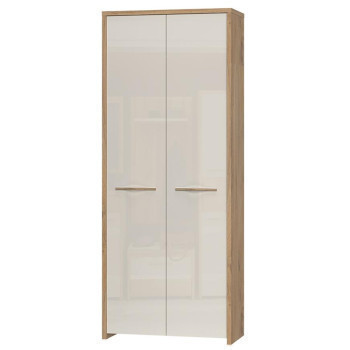 Pécs bútor Szekrény 2d Gala V2 Pacific Walnut/Beige