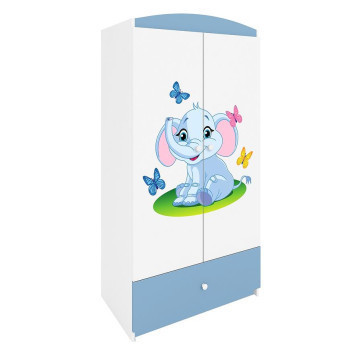 Pécs bútor Szekrény Babydreams Kék – Elefánt