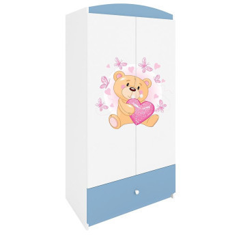 Pécs bútor Szekrény Babydreams Kék – Medve Pillangó