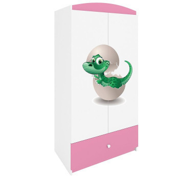 Pécs bútor Szekrény Babydreams Rózsaszín – Dino