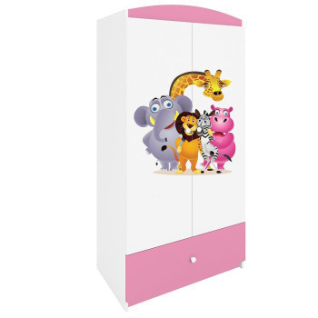 Pécs bútor Szekrény Babydreams Rózsaszín – Zoo