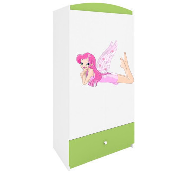 Pécs bútor Szekrény Babydreams Zöld – Tündér 2