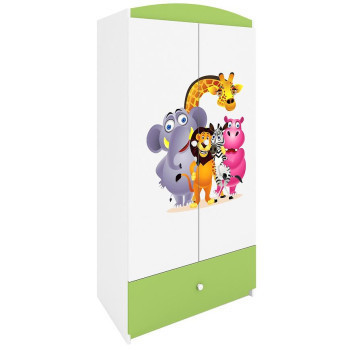 Pécs bútor Szekrény Babydreams Zöld – Zoo