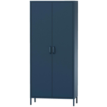 Pécs bútor Szekrény Fém Flavio Modern Dark Blue
