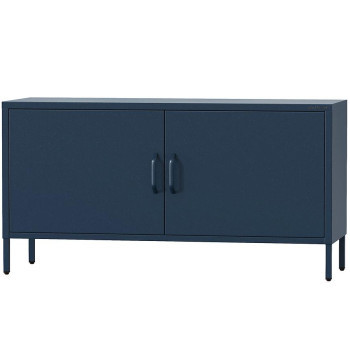 Pécs bútor Szekrény RTV Fém Rosa Modern Dark Blue