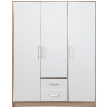 Pécs bútor Szekrény Smart SR2 150 cm tölgy sonoma/fehér