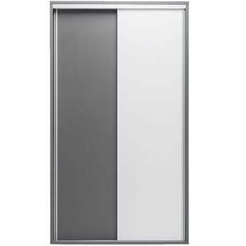 Pécs bútor Szekrény Zonda Z10 120 cm sötét/fehér