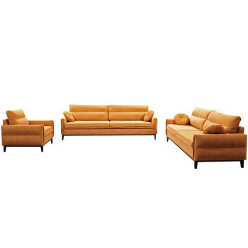 Pécs bútor Ülőgarnitúra szett Bellano 3/2/1 Ginger-Otusso 15 POM DR.venge