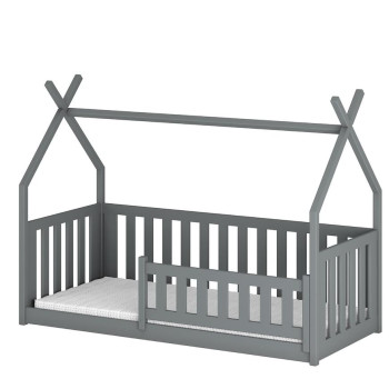 Pécs bútor Víkendház Ágy Bodzio 90x200 grey