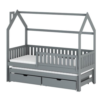 Pécs bútor Víkendház Ágy Monkey 90x200 grey