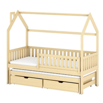 Pécs bútor Víkendház Ágy Monkey 90x200 pine