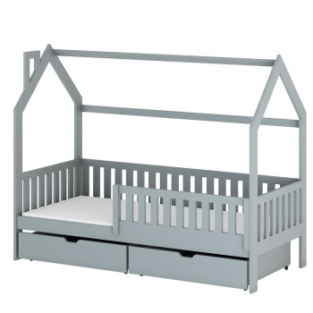 Pécs bútor Víkendház Ágy Natan 90x200 grey