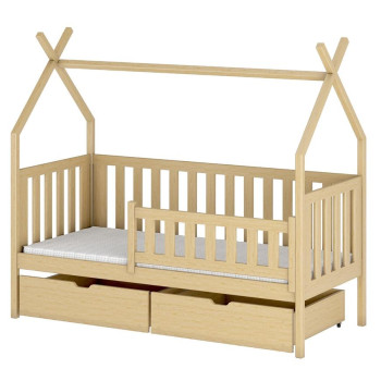 Pécs bútor Víkendház Ágy Simba 80x160 pine