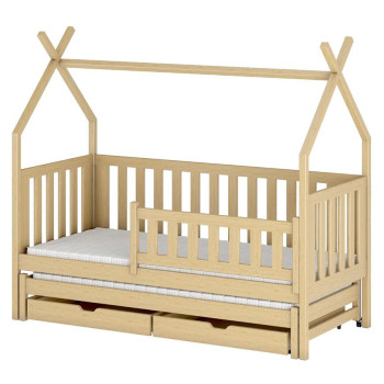 Pécs bútor Víkendház Ágy Tytus 90x200 pine