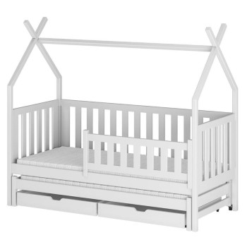 Pécs bútor Víkendház Ágy Tytus 90x200 white