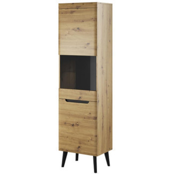 Pécs bútor Vitrin Nordi NWT53 Artisan tölgy